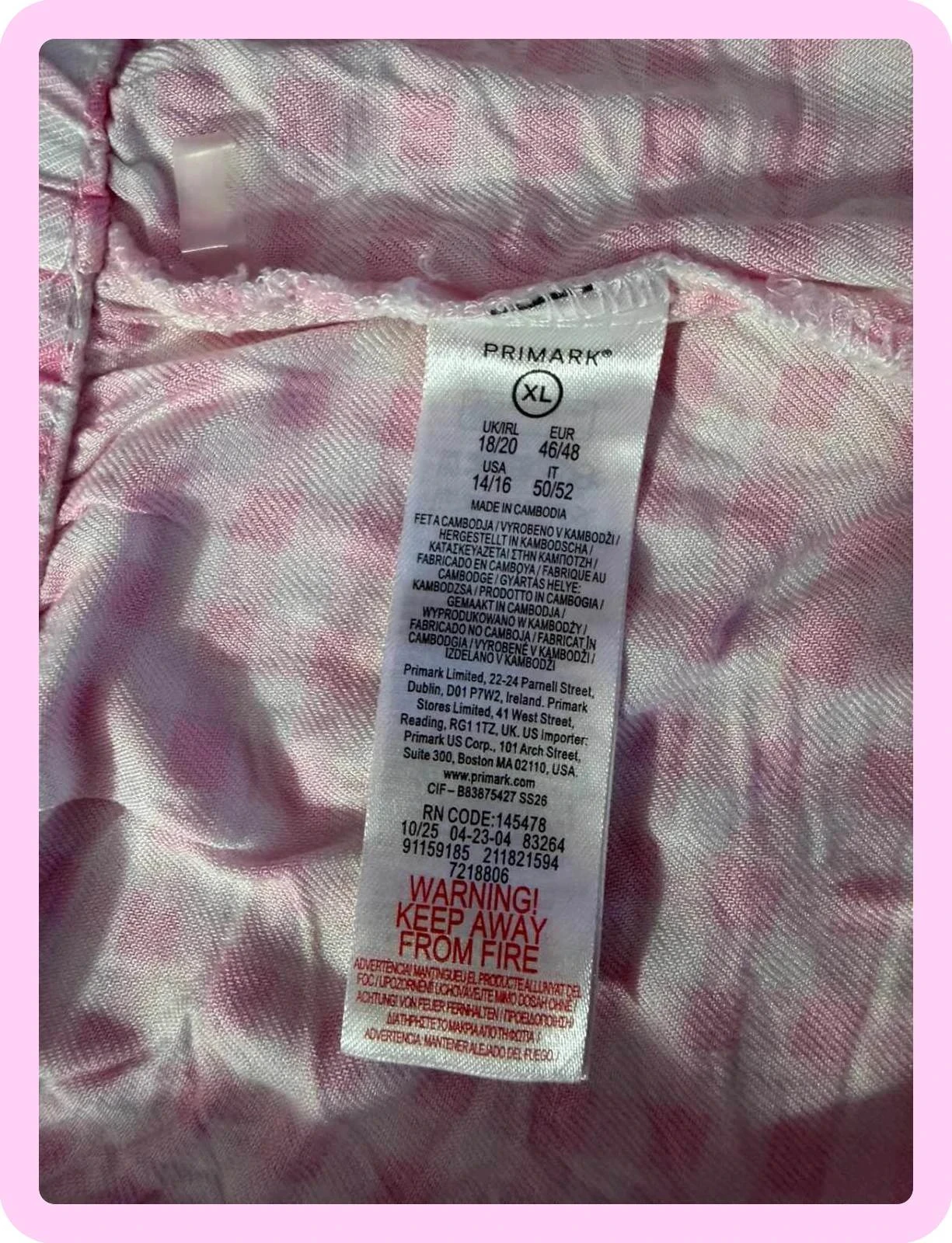 Ensemble, pyjama, short femme, Primark, taille 46, 48- – photo 10